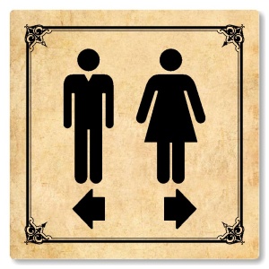 WC rozdělovník, 80x80mm, pergamen, Nebraska